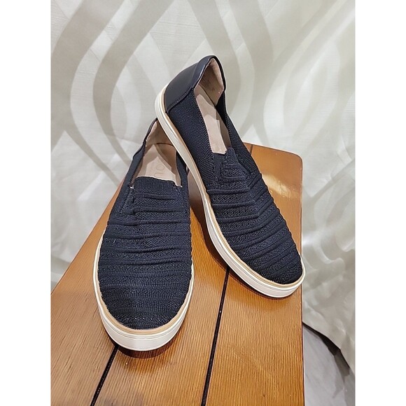 Natural Soul by Naturalizer Black Kemper Slip On Mesh Comfort No Slip Sneaker - Picture 1 of 7